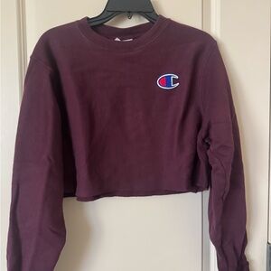Champion Burgundy Reverse Weave Top